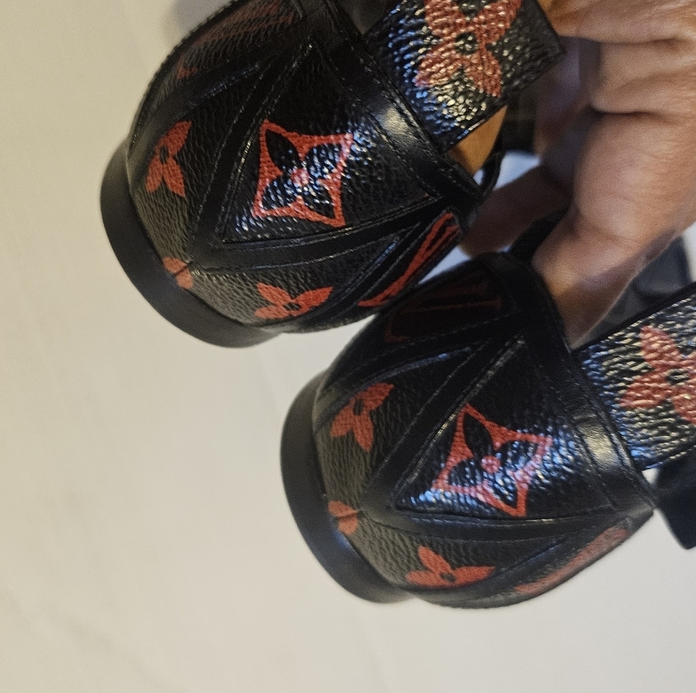 Louis Vuitton Monogram REVIVAL Sandals Shoes EURO 39 - Picture 6 of 16